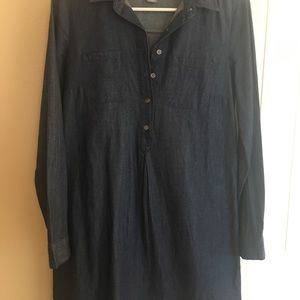 Denim Shirt Dress